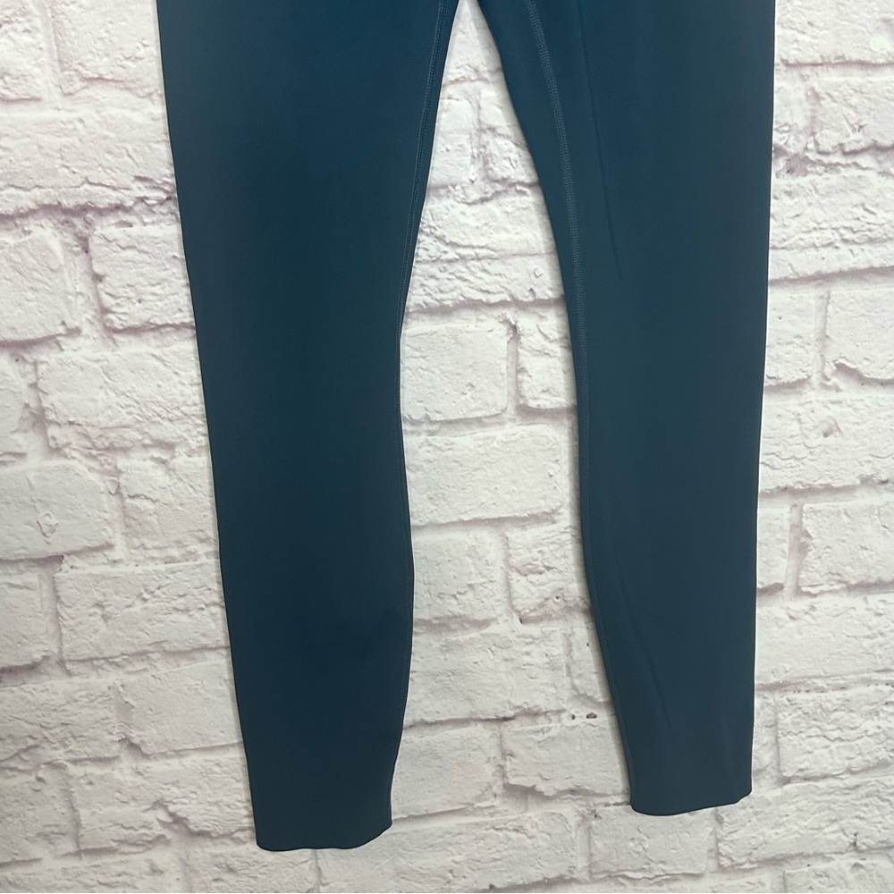Fabletics Teal High Waisted Power Luxe Leggings - Picture 4 of 9